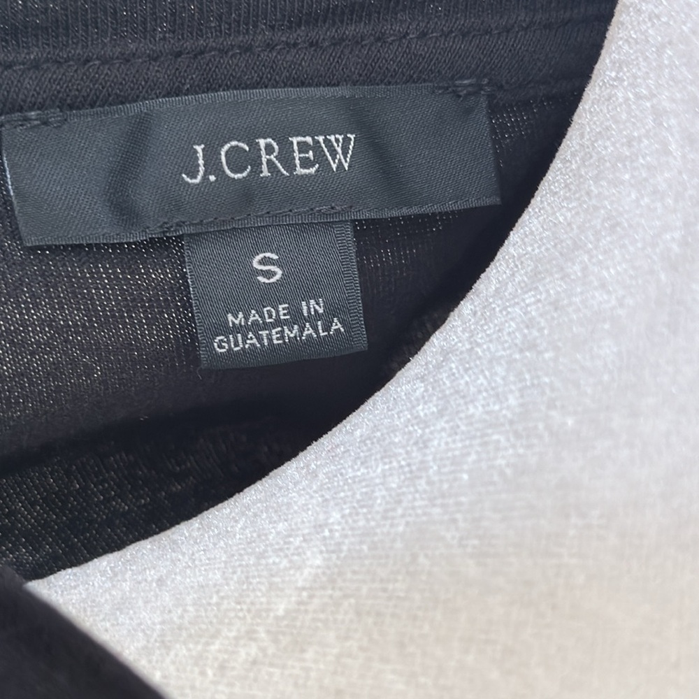 JCrew- Broken-in-Jersey-Knit Tiered Mini Dress - Picture 7 of 9